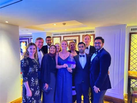 Sarasin wins again at Charity Times Awards .